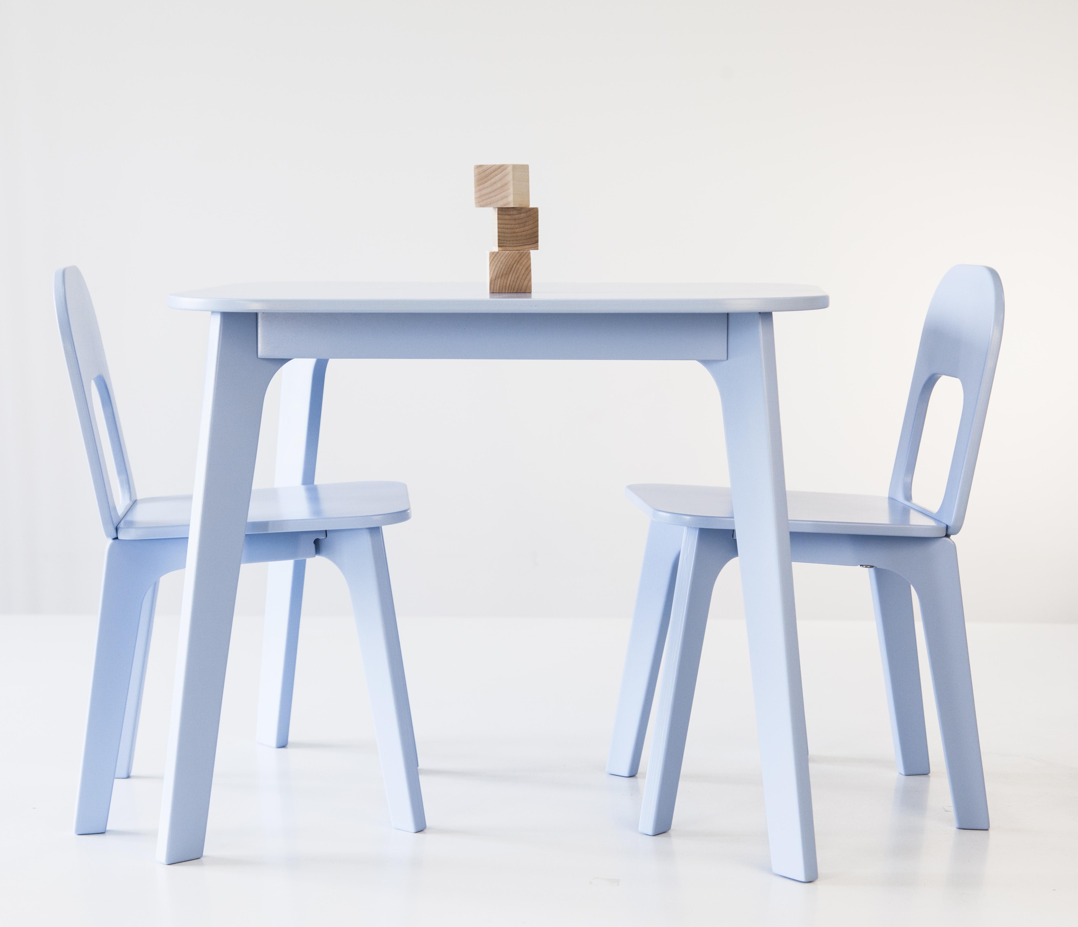 Детский столик и два стульчика Tatoy для детей 2-4 лет Голубой - фото 4 Детский столик и два стульчика Tatoy для детей 2-4 лет Голубой - фото 4