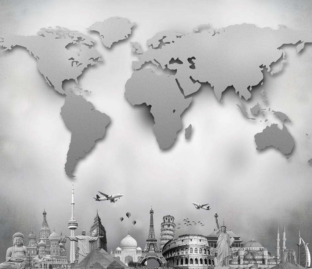 Фотообои Artside Карта мира 220820181d Фотообои Artside Карта мира 220820181d