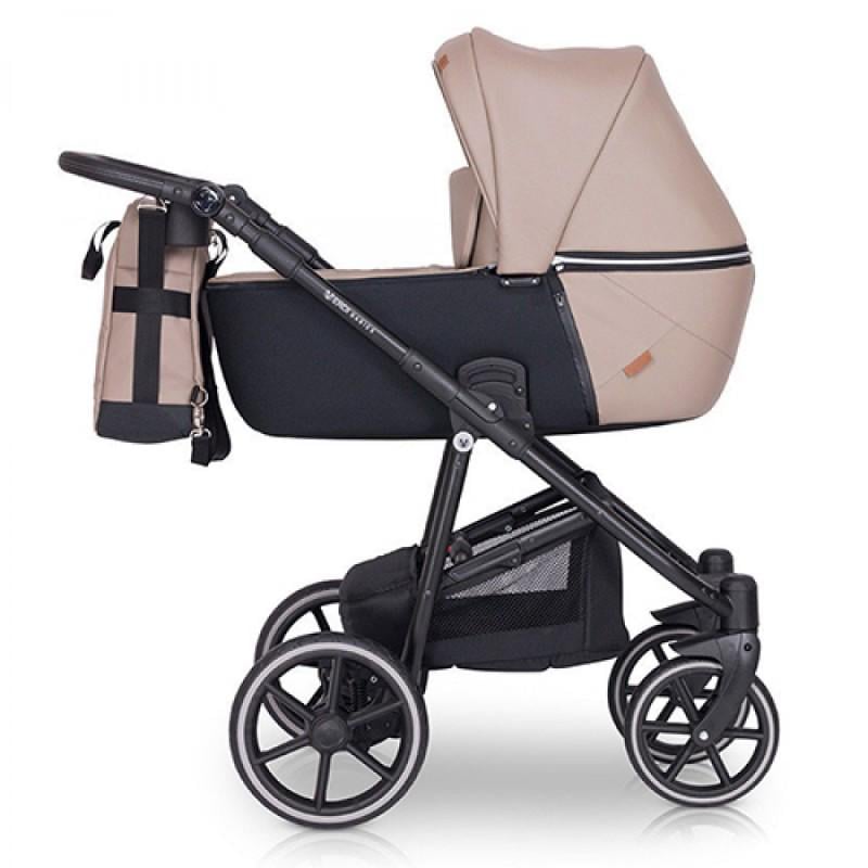 Коляска Verdi Verano универсальная 2в1 с дождевиком и сумкой Бежевый