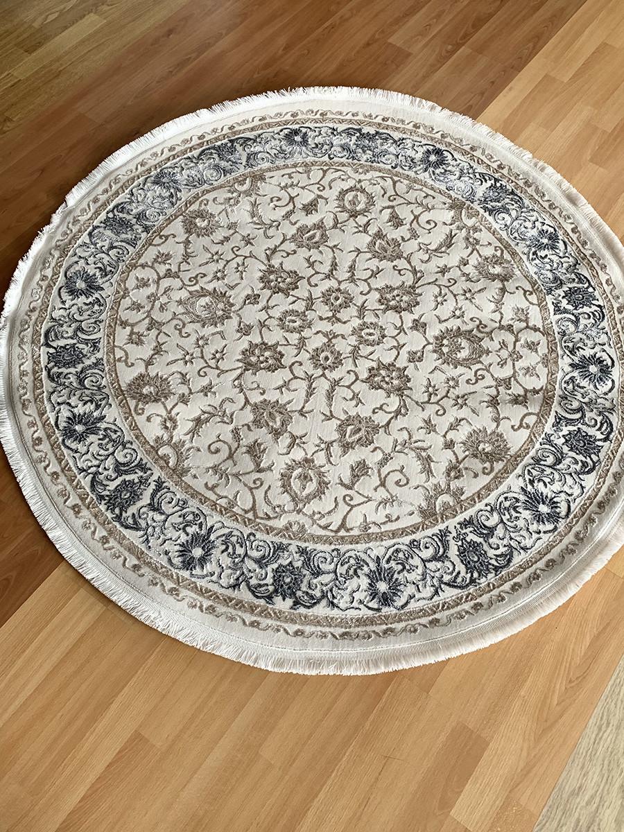 Ковер Hera mz86c круглый 200x200 см Cream (98882020) - фото 2 Ковер Hera mz86c круглый 200x200 см Cream (98882020) - фото 2