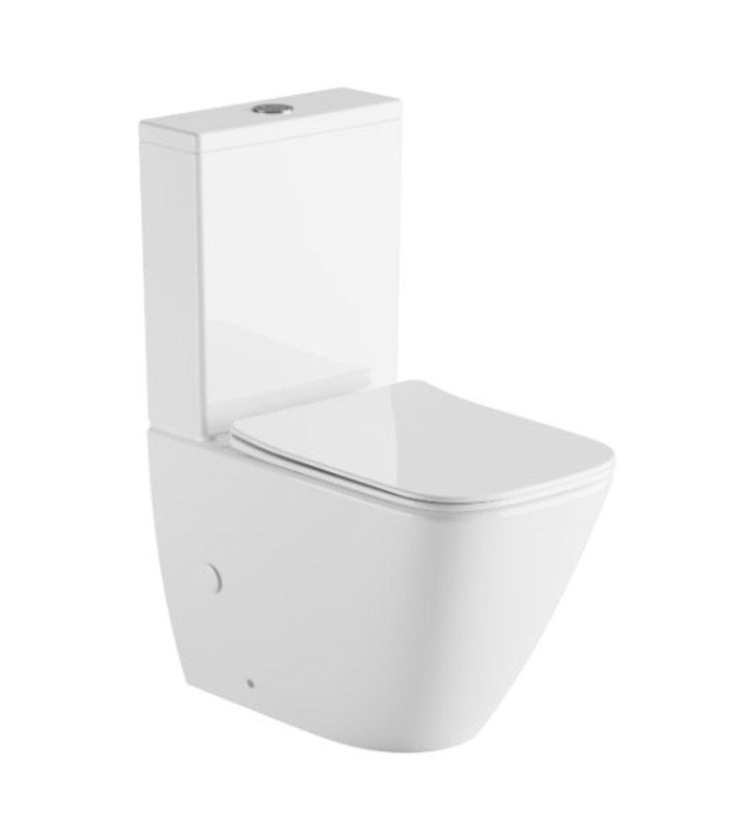 Унітаз компакт підлоговий Venta List FT Tornado з бачком горизонтальний випуск Білий (110991)