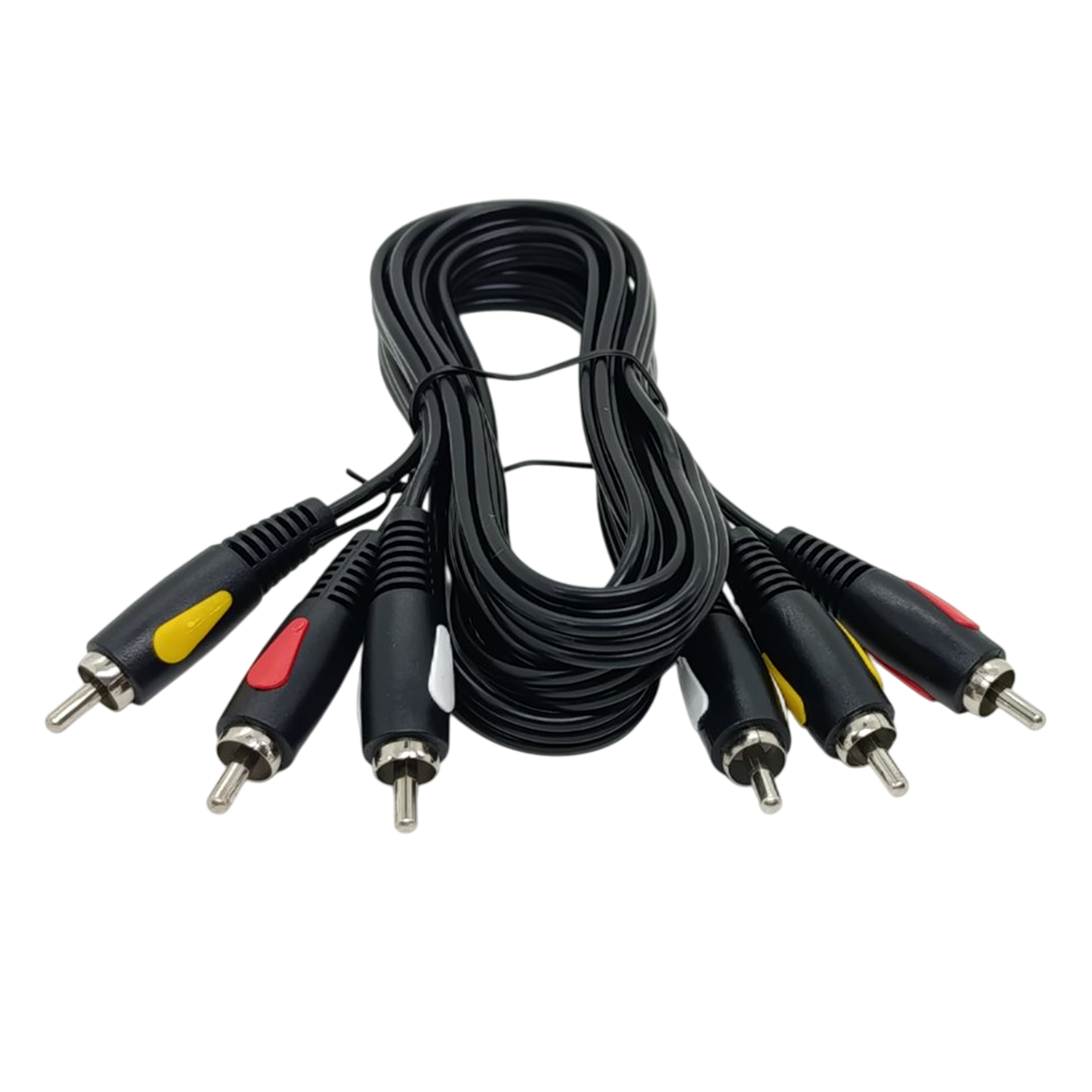 Кабель Cabletech Eco-line 3RCA-3RCA Cable Audio-Video 1,8 м Black (KPO4002-1.8)