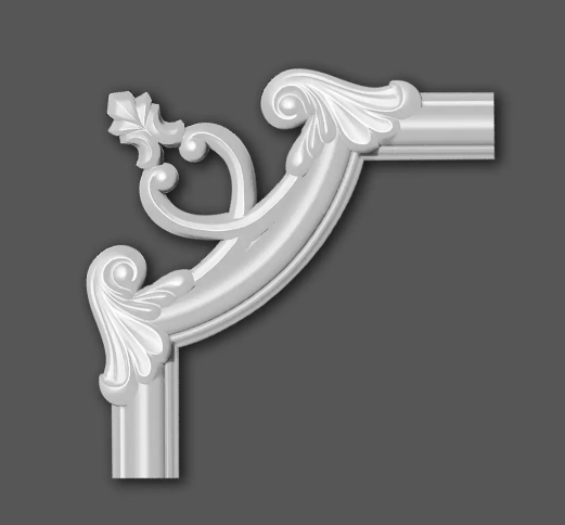 Елемент кутовий поліуретановий Elite Decor HCR 501-2 (2272478021)