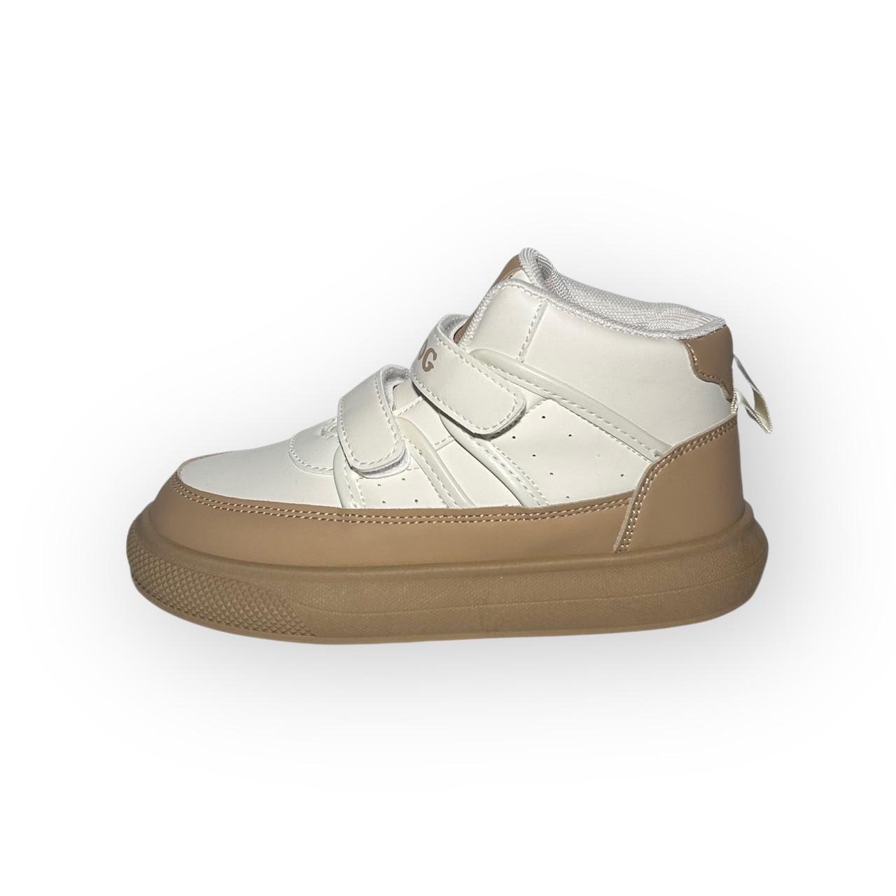 Ботинки детские демисезонные BobDog для девочки р. 36/22,5 см Молочно-коричневый (К-2)