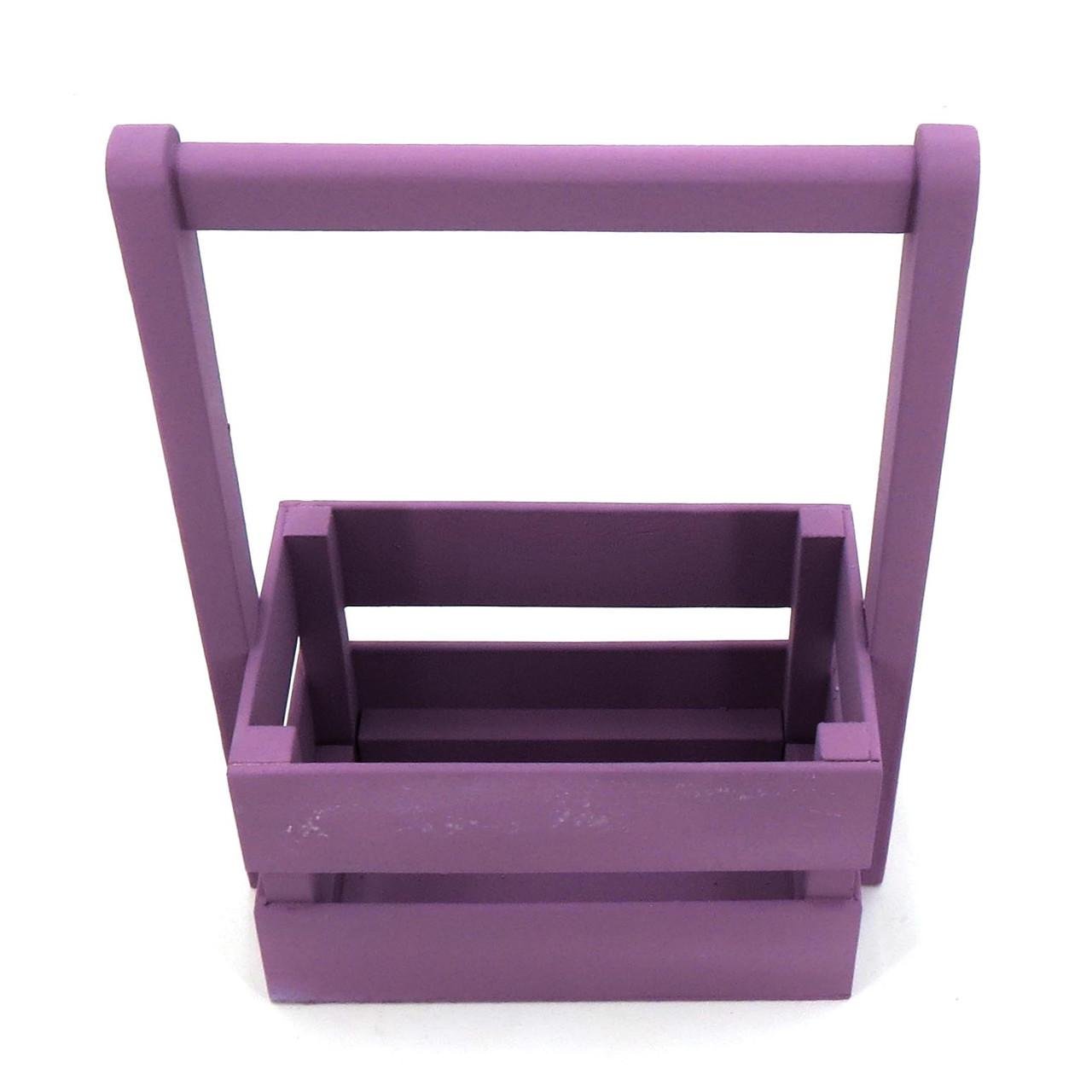 Корзинка подарочная из дерева Тилтон 12х20 см Флокс (ПДК-0023155) - фото 5