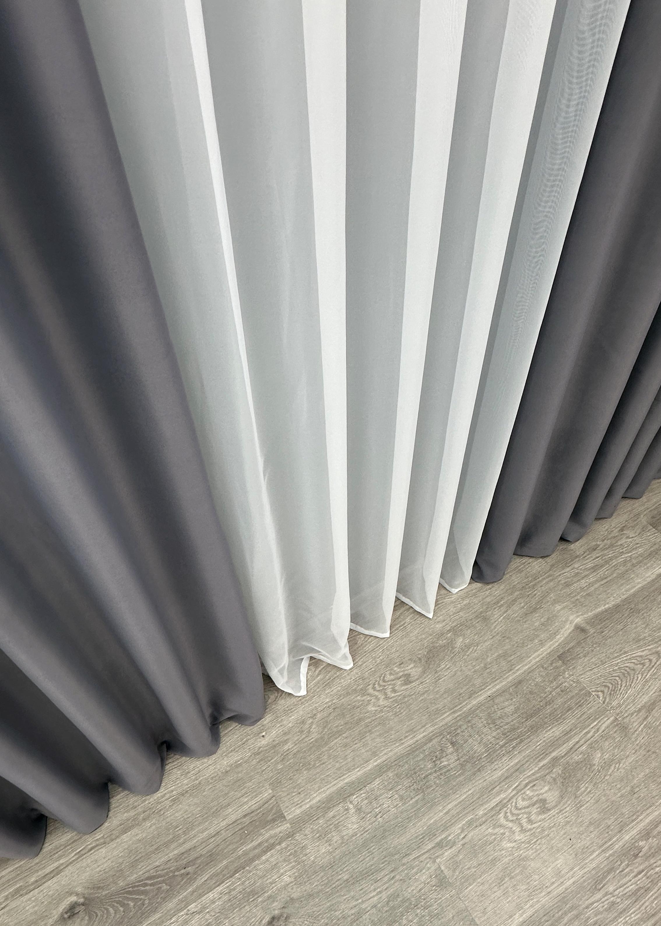 Комплект готовых штор VR-Textil Блэкаут Bagema Rvs №1244ш 150х295 см 2 шт. Серый (33-0621) - фото 10 Комплект готовых штор VR-Textil Блэкаут Bagema Rvs №1244ш 150х295 см 2 шт. Серый (33-0621) - фото 10