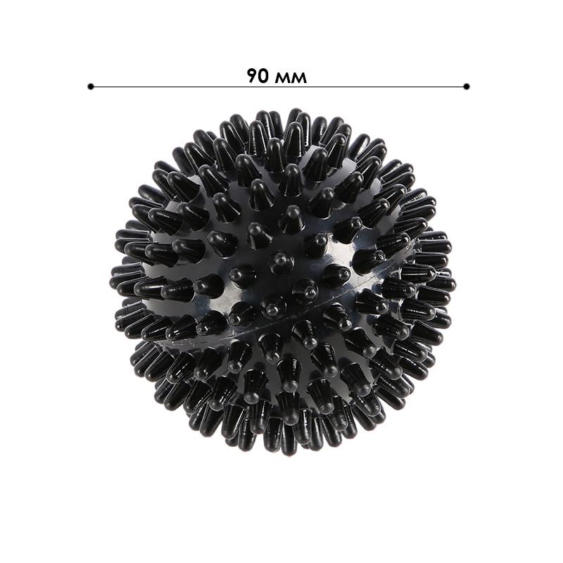 Мяч для массажа Dobetters PVC для расслабления мышц с шипами Black (25713726) - фото 5 Мяч для массажа Dobetters PVC для расслабления мышц с шипами Black (25713726) - фото 5