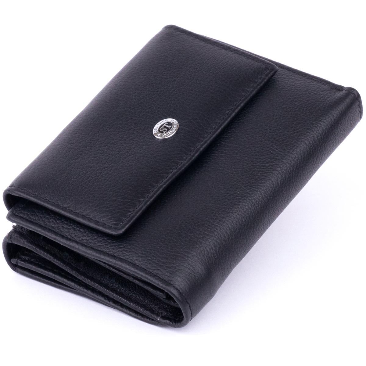 Кошелек женский ST Leather 19369 кожа Черный