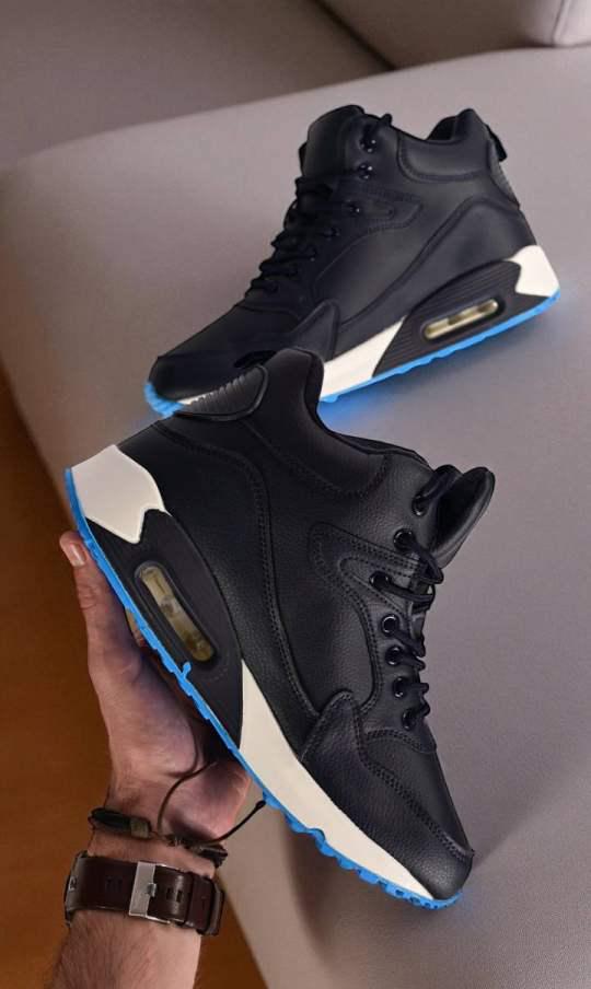 Черевики чоловічі KMB A802-5L зимові р. 44 Синій (30158306) - фото 2 Черевики чоловічі KMB A802-5L зимові р. 44 Синій (30158306) - фото 2