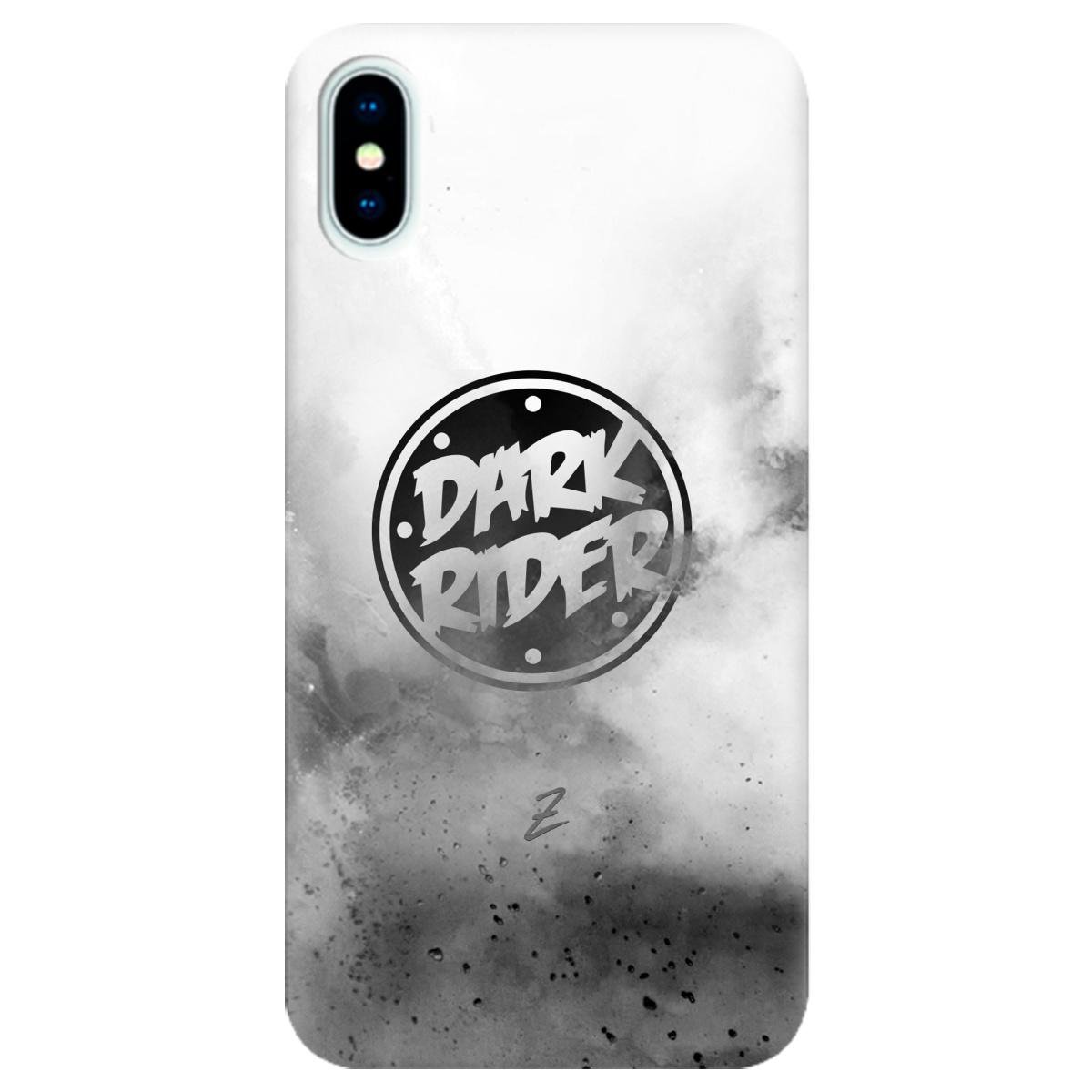 Силиконовый чехол Zorrov для Apple iPhone X - Dark Rider (10290050153033510)