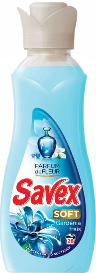Кондиціонер для тканини Savex Soft Gardenia frais Parfum 900 мл (1745)