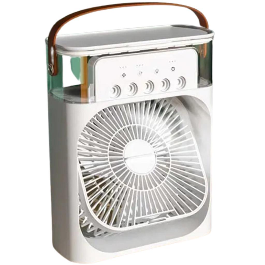 Вентилятор-зволожувач повітря настільний з LED підсвіткою RGB від USB (MX-00009128) - фото 7