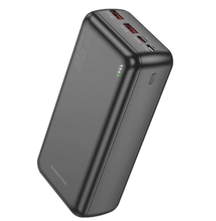 Повербанк Borofone BJ38B 30000 mAh 2USB Type-C 2 A Черный (589512)