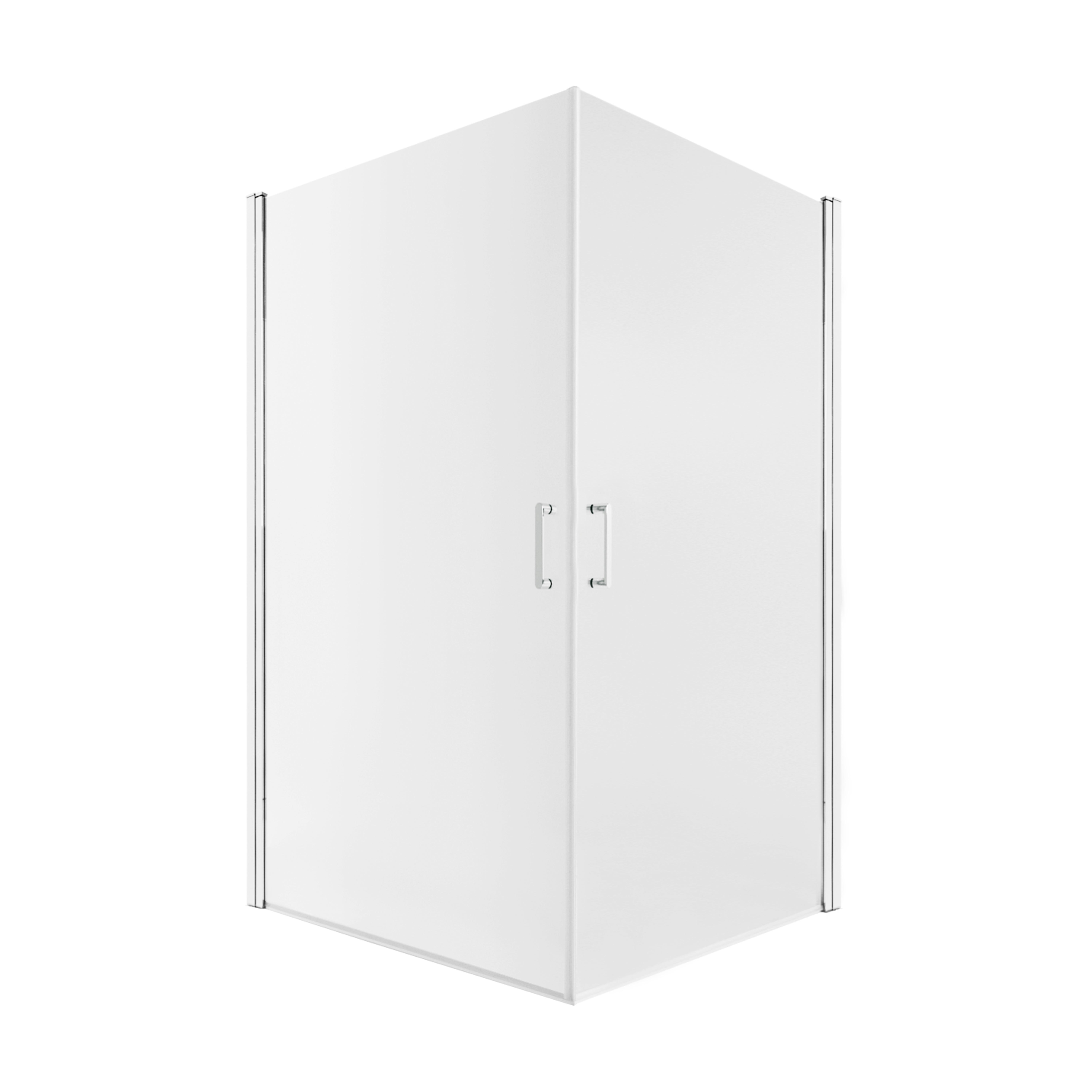 Душевая кабина Qtap Gemini CRM1011SC6 Clear покрытие CalcLess без поддона 100x100 см