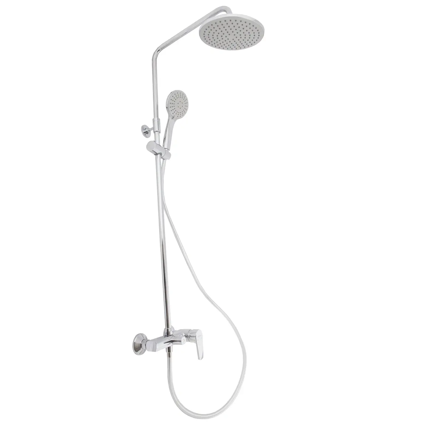 Душевая система Aqua Rodos Aqua 4350 без излива латунь Хром глянцевый (37521074)