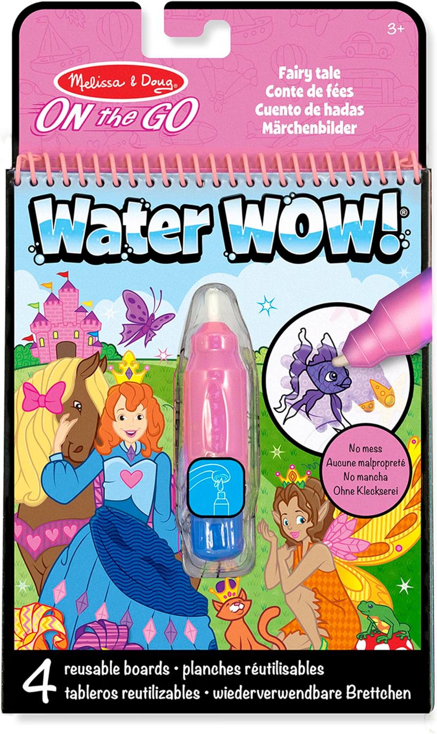 Раскраска водная многоразовая Сказочный мир Melissa & Doug Water WOW с водной ручкой 4 стр. от 3 лет (SKU-472) Раскраска водная многоразовая Сказочный мир Melissa & Doug Water WOW с водной ручкой 4 стр. от 3 лет (SKU-472)