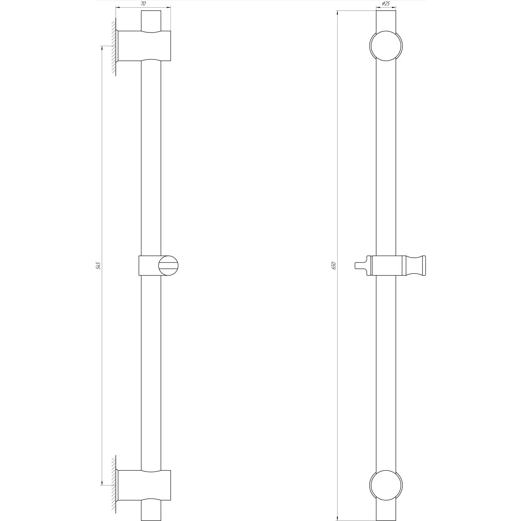 Душова стійка Globus Lux SUS-1107 (GSR-000015831) - фото 4