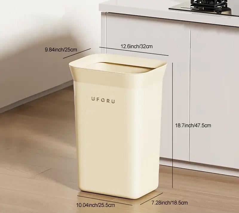 Урна для мусора UFORU DB2401-1 35 л Кремовый (26576331) - фото 2
