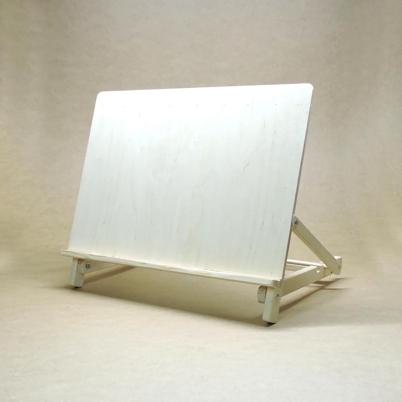 Мольберт из дерева Моне А2 настольный раскладной (МЛБ-000101) - фото 2 Мольберт из дерева Моне А2 настольный раскладной (МЛБ-000101) - фото 2