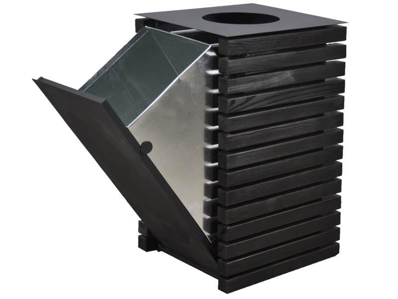 Урна Kompred OL356/1 "Урбан Люкс" металлическая Черный