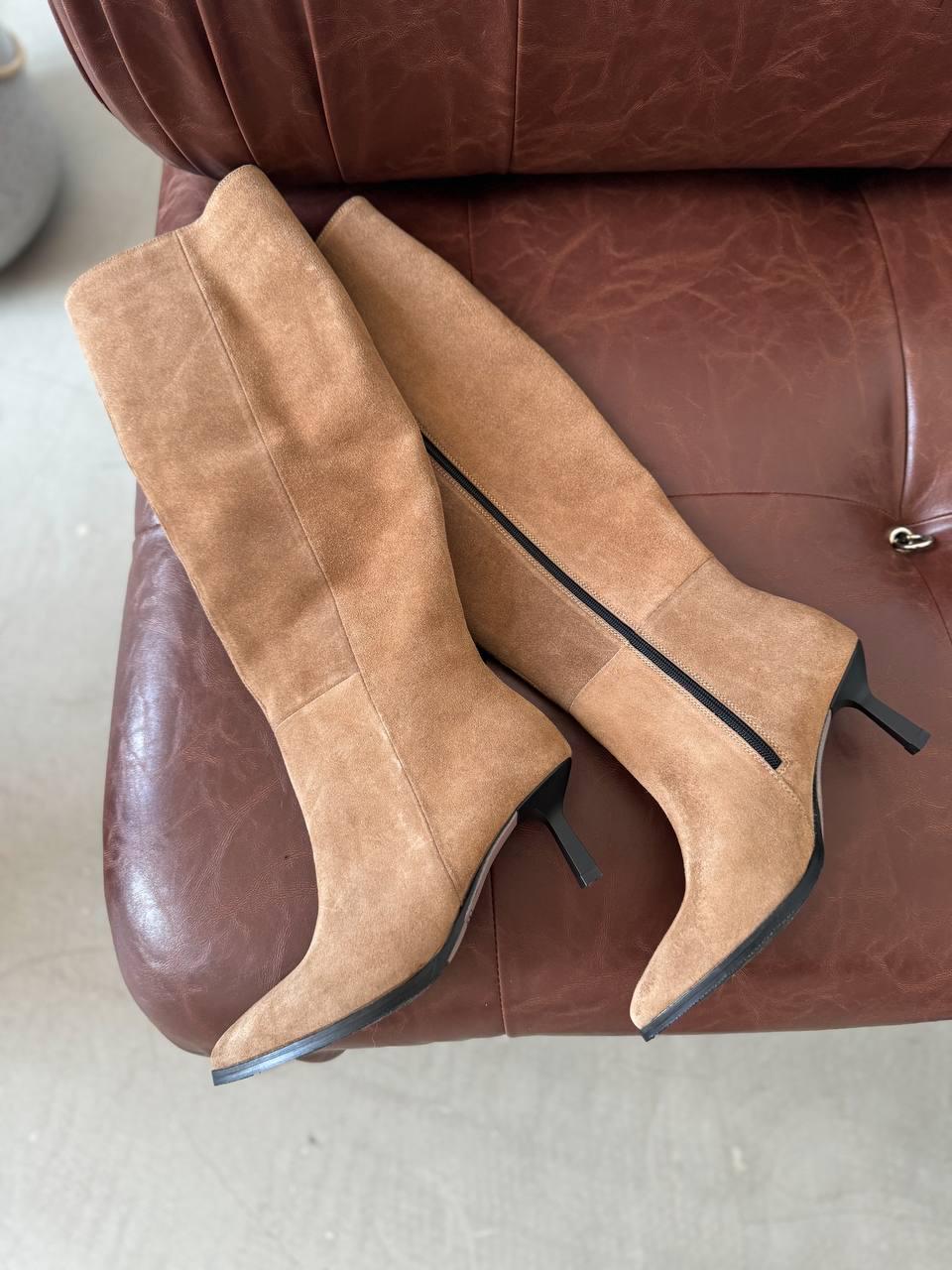 Чоботи жіночі Maya Shoes р. 39 Пісочний (3057/1) - фото 8 Чоботи жіночі Maya Shoes р. 39 Пісочний (3057/1) - фото 8