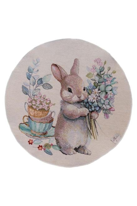 Салфетка гобеленовая Прованс Очарование d 35 см (44130)