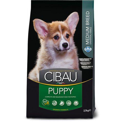 Корм для собак сухий Farmina Cibau Puppy Medium для цуценят середніх порід з куркою 2,5 кг Корм для собак сухий Farmina Cibau Puppy Medium для цуценят середніх порід з куркою 2,5 кг