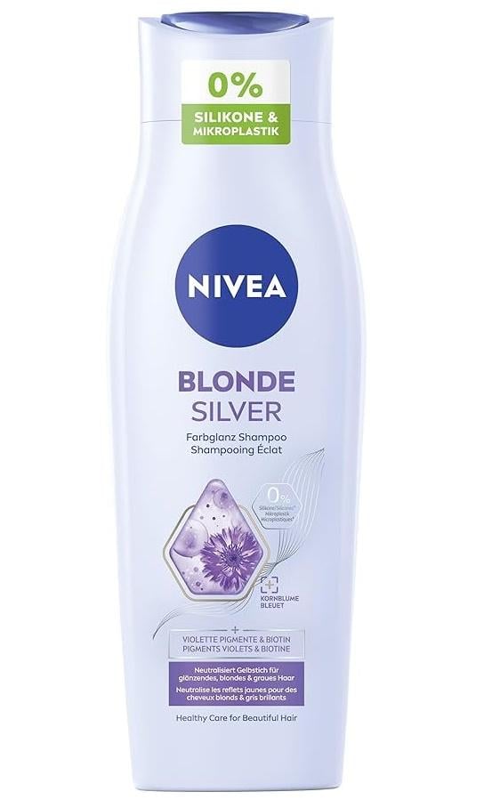 Шампунь для нейтралізації жовтизни NIVEA Blonde Silver 250 мл (34355652)