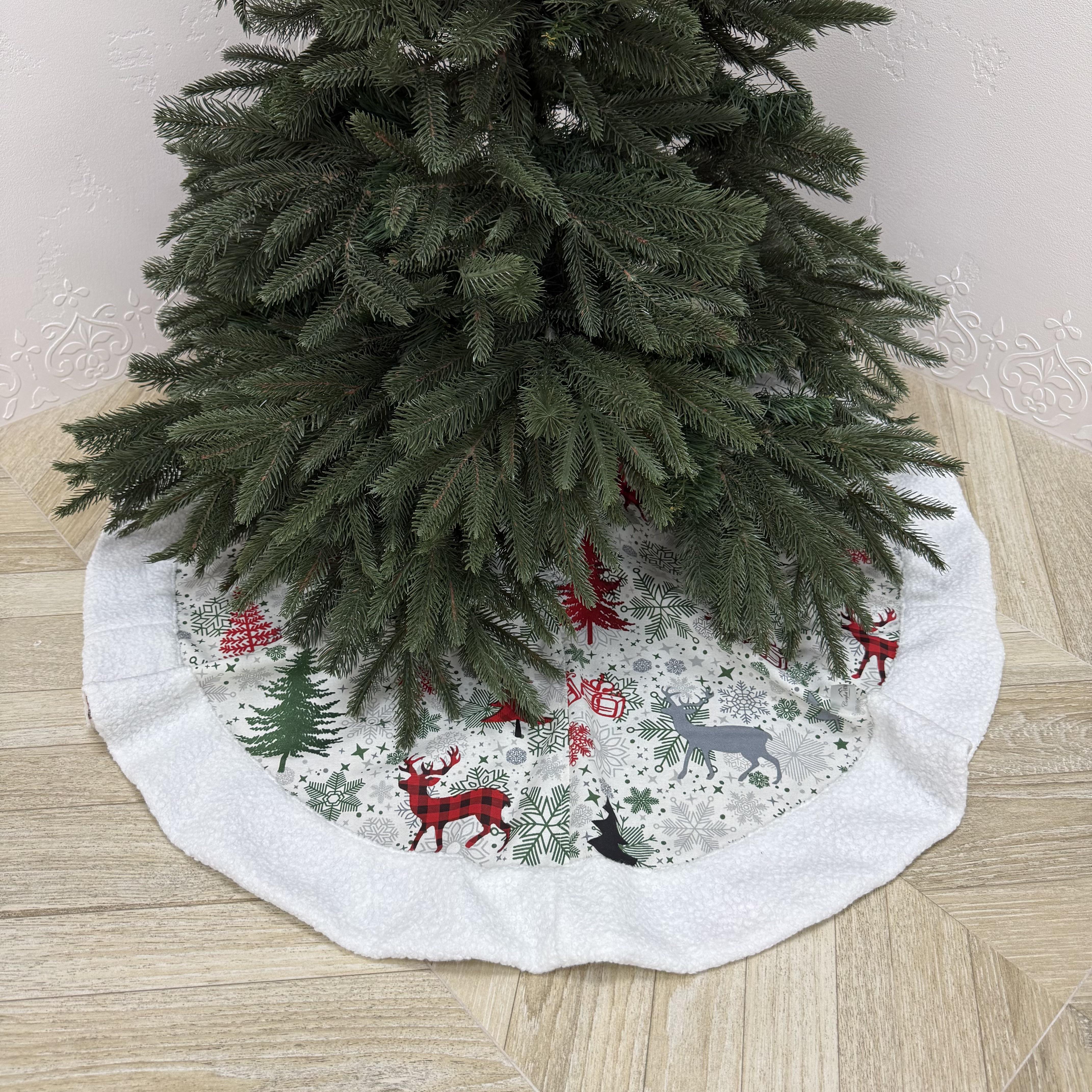 Юбка под елку Comfort Home X-mas Red Fir Trees Ø 130 см