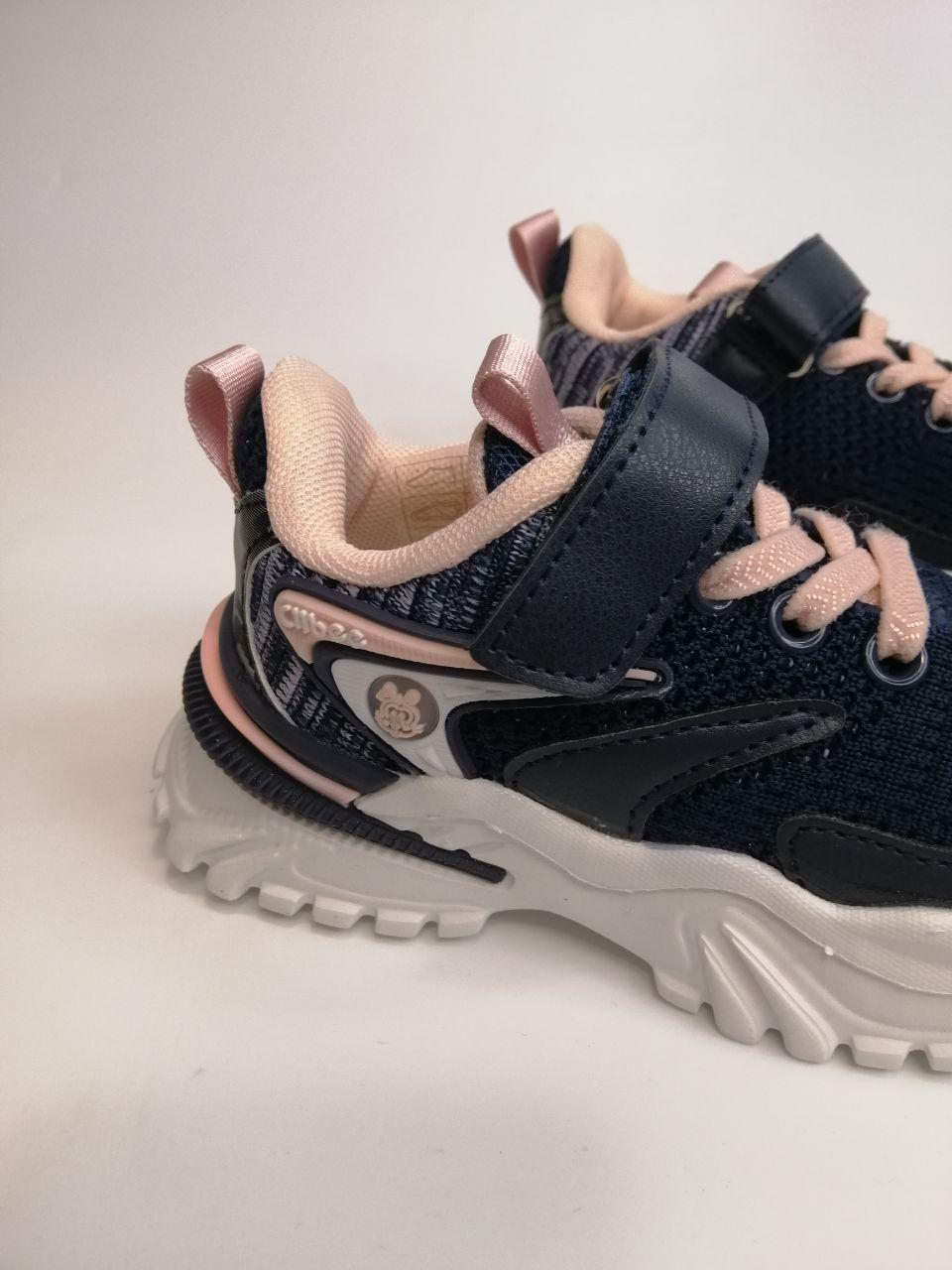 Кросівки Clibee для дівчинки р 31 19,4 см Синій (601 L bl-pink) - фото 4