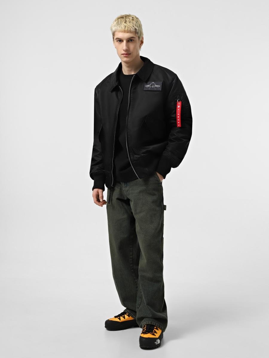 Куртка бомбер CWU 45/P Raptor S Чорний (125577) - фото 5