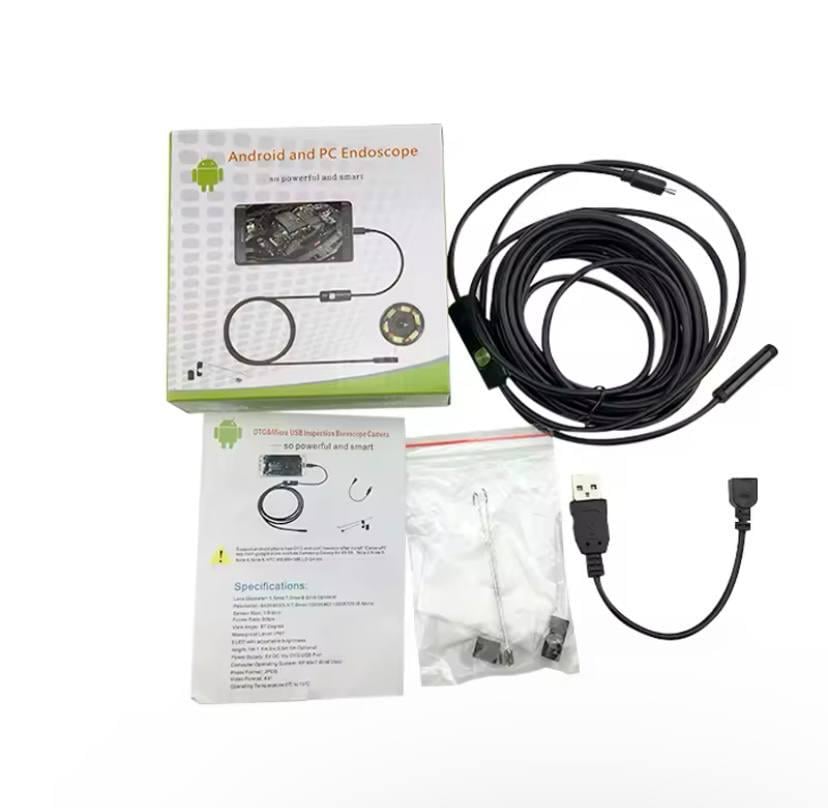 Камера ендоскоп Android and PC Endoscope гнучка USB-камера 100P 5 м (91043b7e)