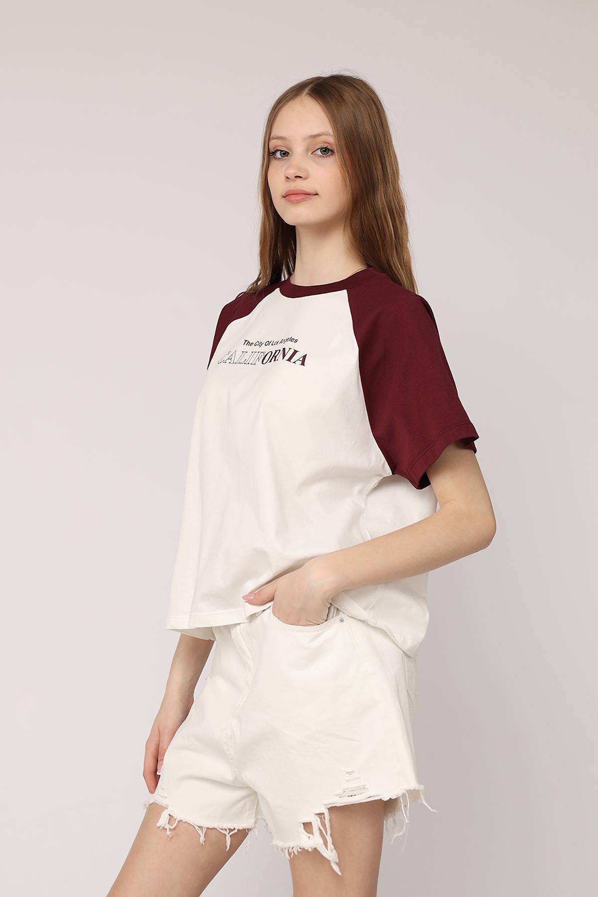 Футболка с коротким рукавом женская CREP ЦБ-00275564 р. 44 Белый (SKT001061868) Футболка с коротким рукавом женская CREP ЦБ-00275564 р. 44 Белый (SKT001061868)