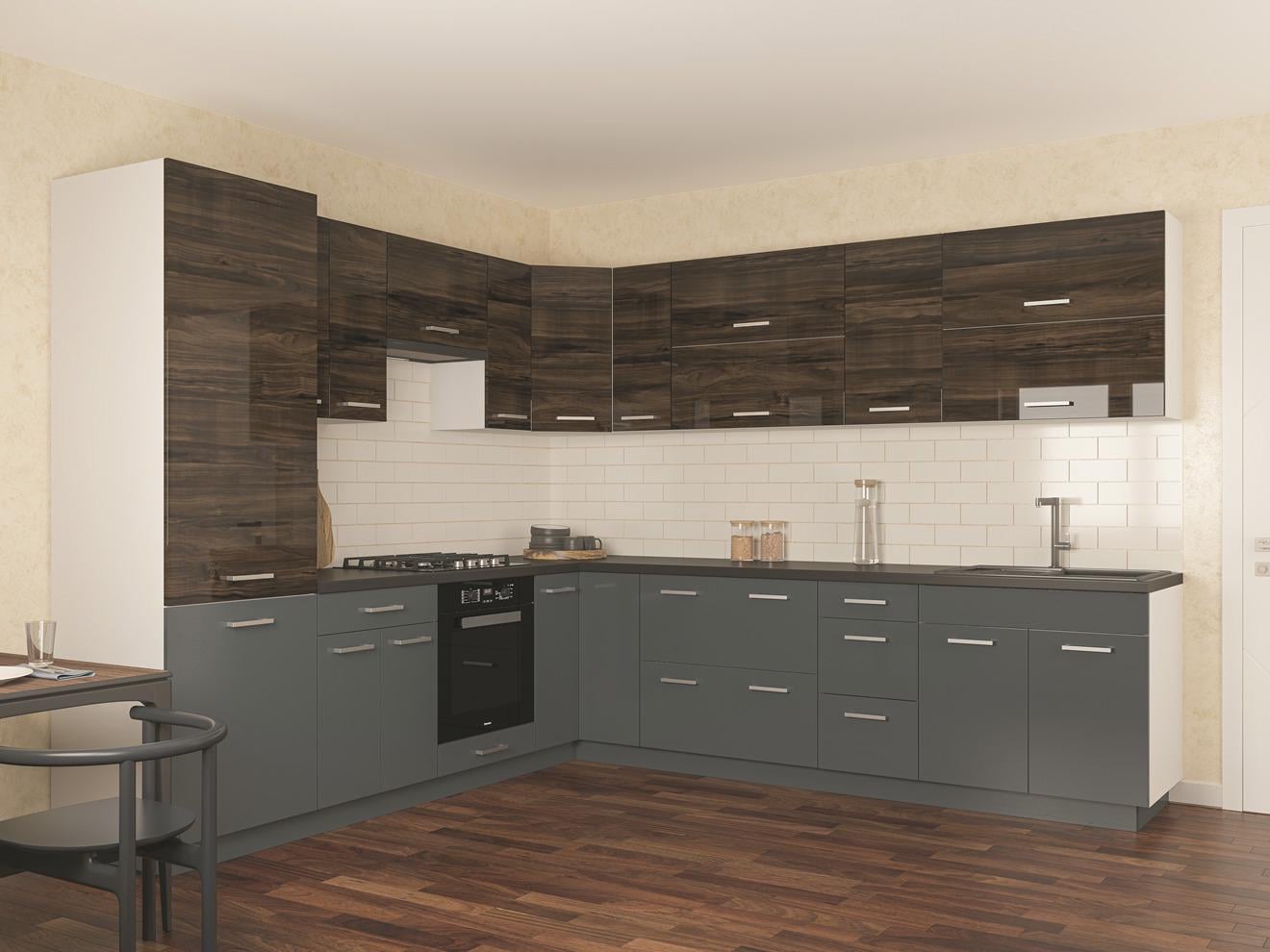 Кухня модульная Marta Графит (000-000-3111)