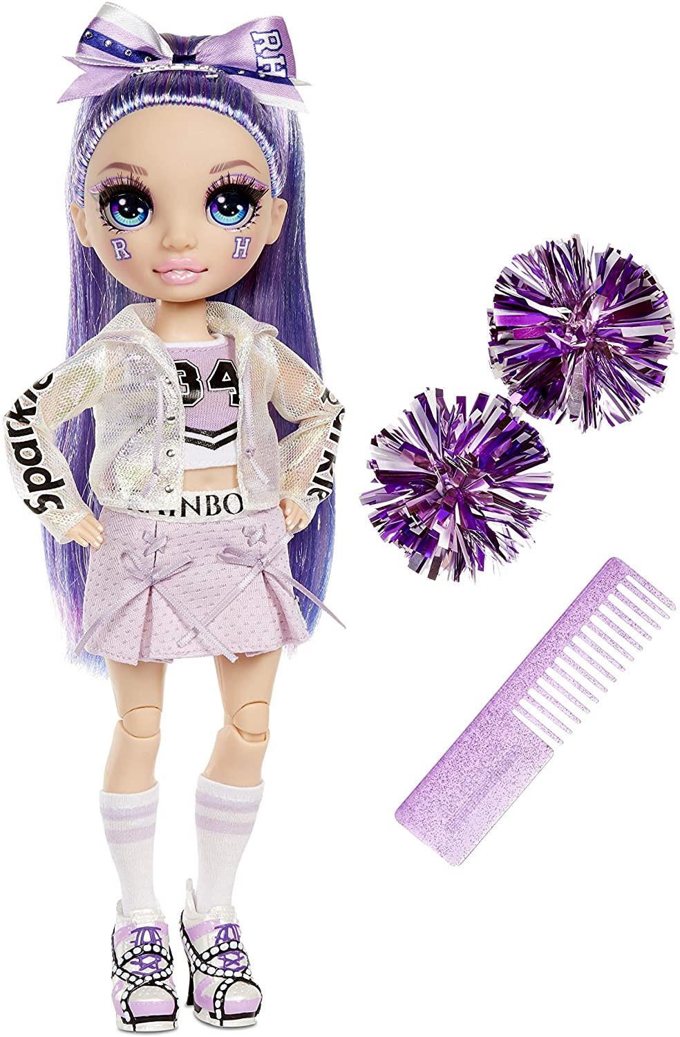 Кукла Rainbow High Cheer Violet Willow Purple Cheerleader (RH010)