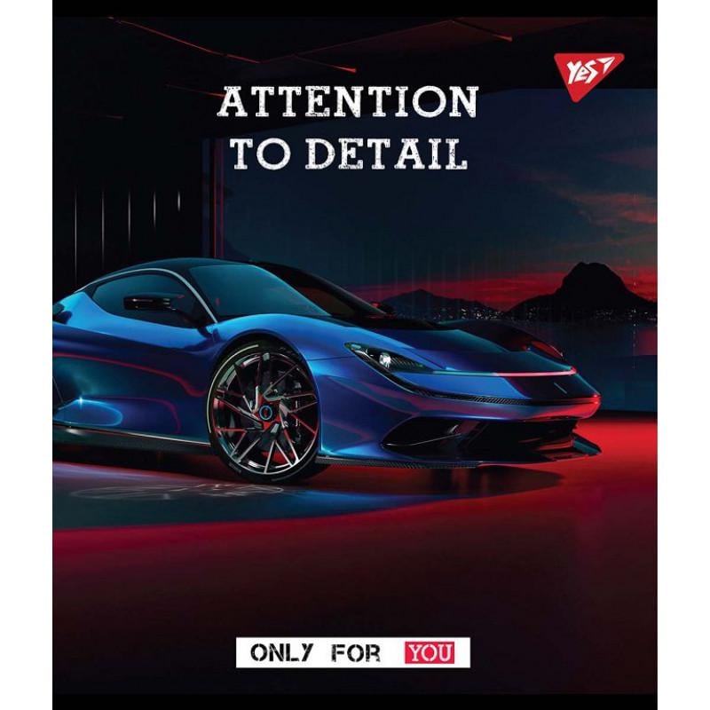 Тетрадь школьная YES Auto tuning линия 48 л. (765282)