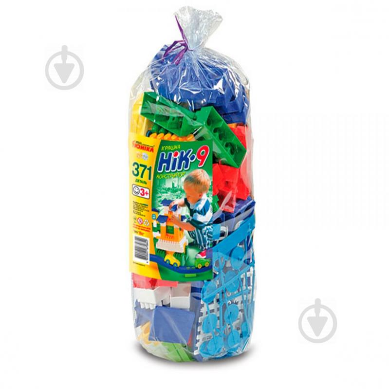 Конструктор НІК-9 371 деталь Юніка (0965)