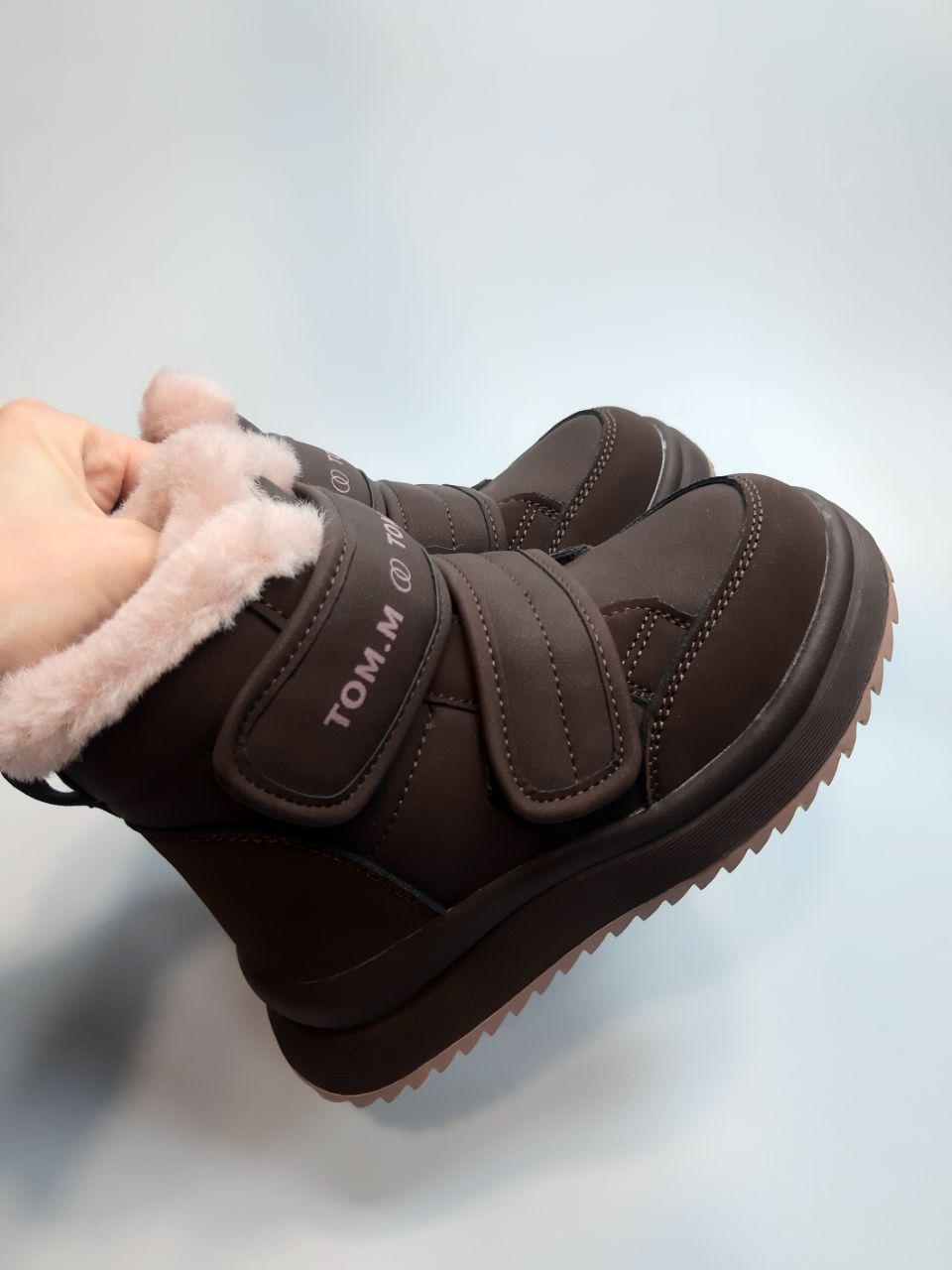 Ботинки зимние TOM.M для девочки р. 34 22,1 см Коричневый (М) - фото 5 Ботинки зимние TOM.M для девочки р. 34 22,1 см Коричневый (М) - фото 5