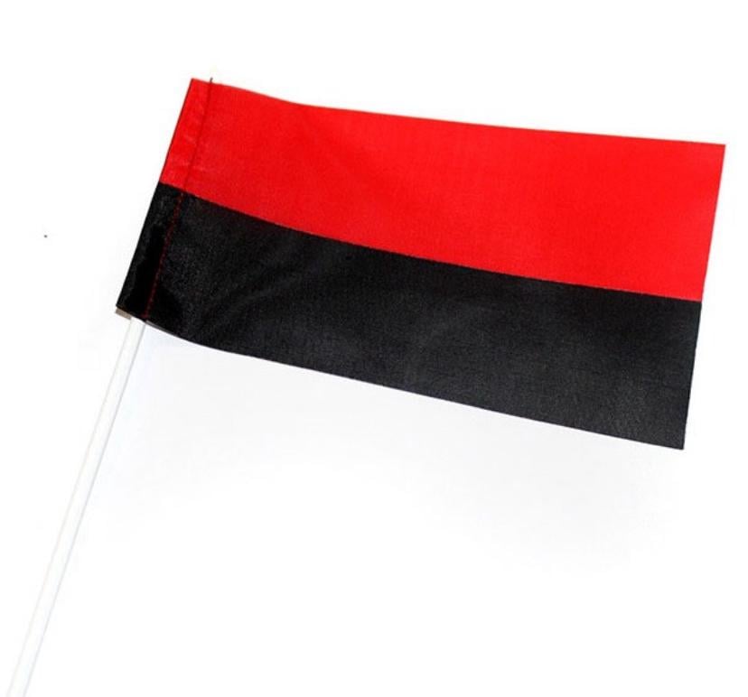 Прапор УПА на паличці 5 шт. (12781447) - фото 2 Прапор УПА на паличці 5 шт. (12781447) - фото 2