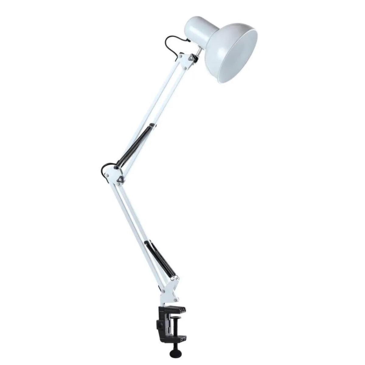 Настольная лампа Sirius на струбцине под лампу Е27 Белый (TY 18008B)