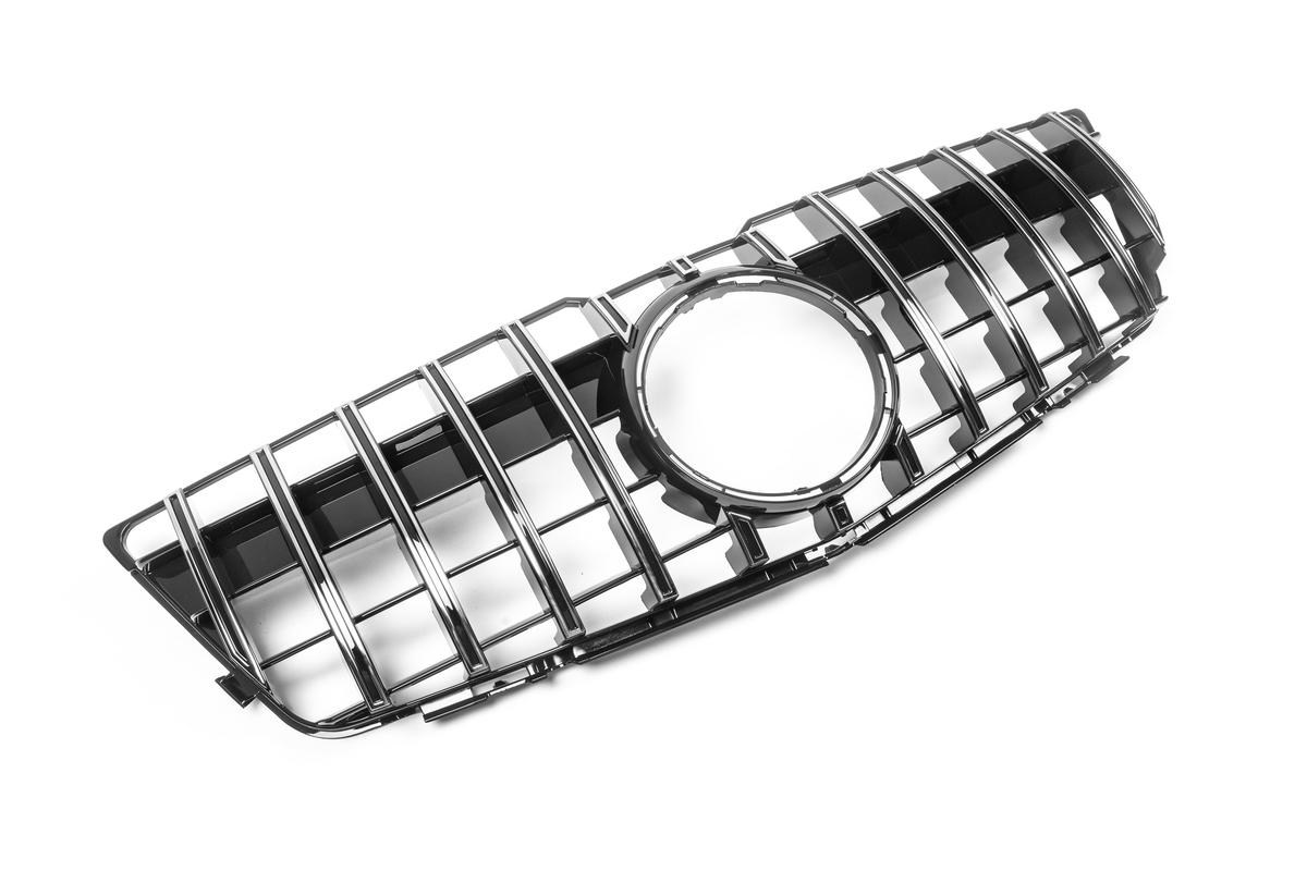 Передняя решетка GT Cixtai для Mercedes GLK сlass X204 abs-пластик