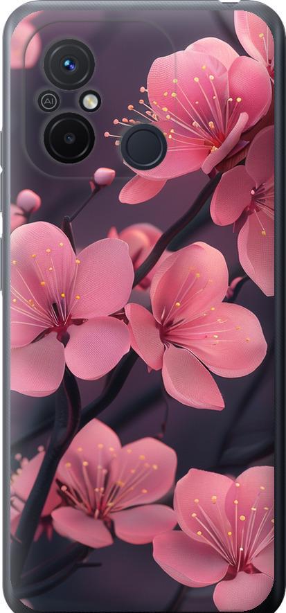 Чехол на Xiaomi Redmi 12C Пурпурная сакура (6075u-2962-42517)
