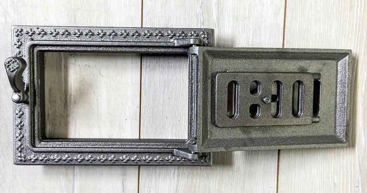 Дверца поддувальная KHLP Дубок 260х180 мм из чугуна - фото 2 Дверца поддувальная KHLP Дубок 260х180 мм из чугуна - фото 2