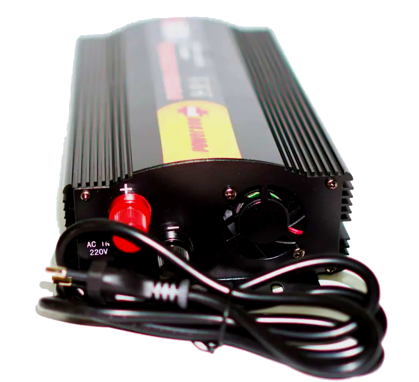 Инвертор автомобильный PowerOne 12-220V 1300W с зарядкой аккумулятора Черный (22494790) - фото 6 Инвертор автомобильный PowerOne 12-220V 1300W с зарядкой аккумулятора Черный (22494790) - фото 6