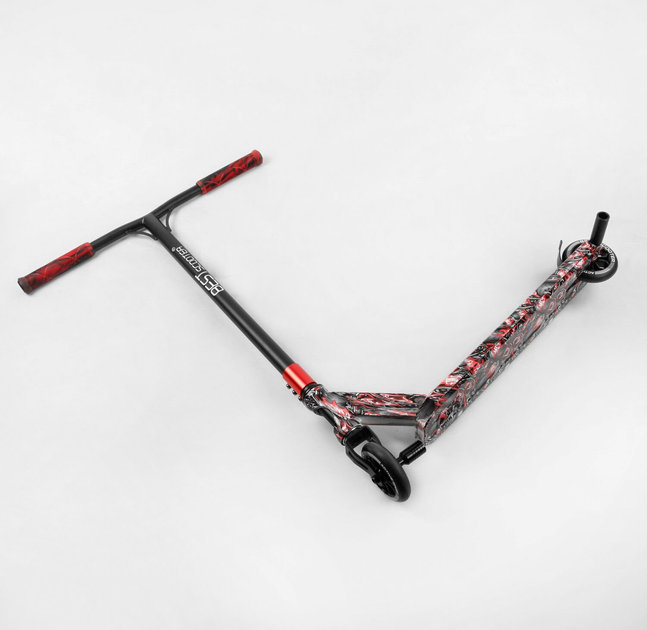 Самокат трюковый Best Scooter BS-77488/4 HIC-система/Пеги/алюминиевый диск/ширина руля 60 см/колеса PU d 110 мм (25107596)