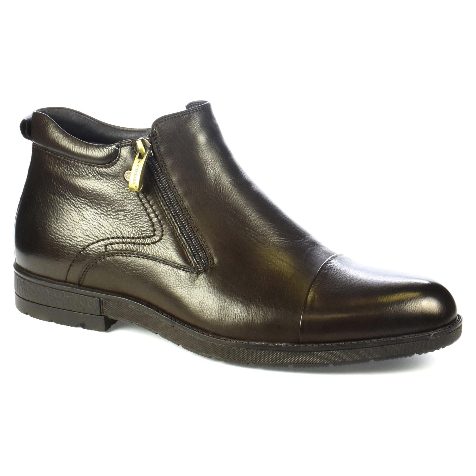 Ботинки мужские зимние VITTO ROSSI модельные р. 39 Коричневый (2813-39)