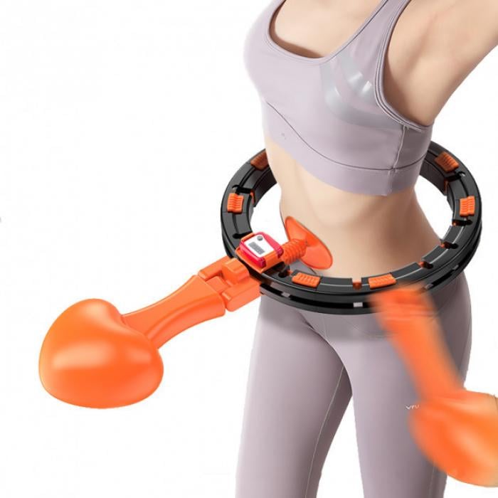 Обруч-хулахуп массажный разборный Massaging Hula Hoop Exerciser черный (130256) - фото 2 Обруч-хулахуп массажный разборный Massaging Hula Hoop Exerciser черный (130256) - фото 2