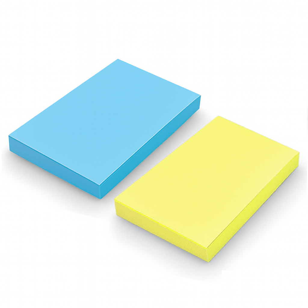 Бумага для заметок Hong Jin ST00227 100 арушей 76х38 мм Желтый/Синий (29875964)