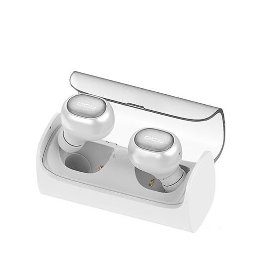 Навушники бездротові вакуумні QCY Q29 Pro з зарядним кейсом Білий (471) Навушники бездротові вакуумні QCY Q29 Pro з зарядним кейсом Білий (471)