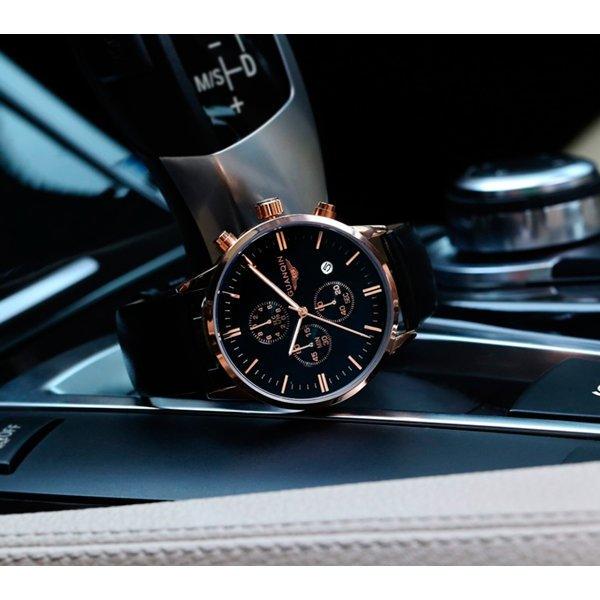 Наручные часы Guanquin Digit с хронографом и сапфировым стеклом (1037342352) - фото 6 Наручные часы Guanquin Digit с хронографом и сапфировым стеклом (1037342352) - фото 6